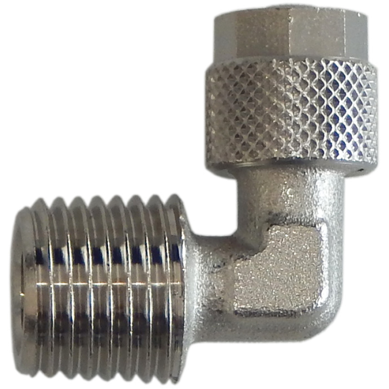 ρακόρ μεταλλικό γωνία