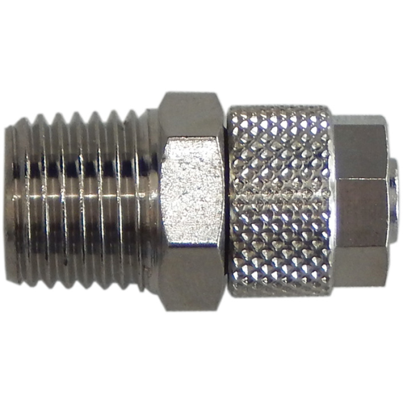 ρακόρ μεταλλικό ίσιο