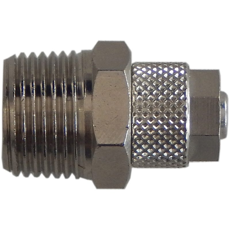 ρακόρ μεταλλικό ίσιο